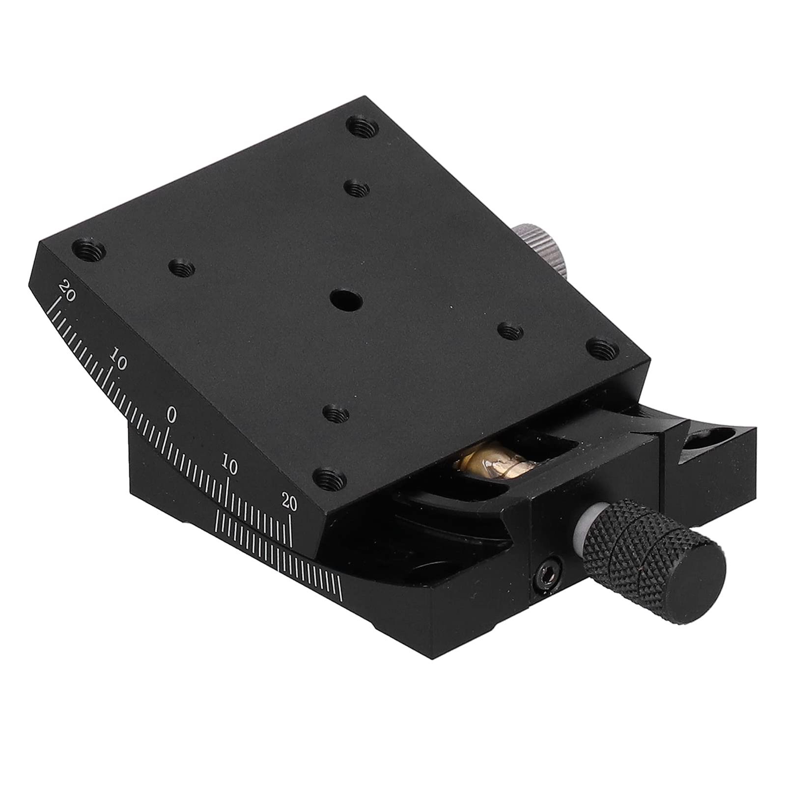 手動プラットフォーム Hxv 微調整式 A60 線形ステージゴニオメーター 60x60mm リニアステージ 光学機器 測定装置用 TOPINCN