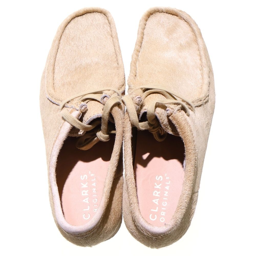 Clarks クラークス Wallabee ワラビー ローカットシューズ ベージュ 11826