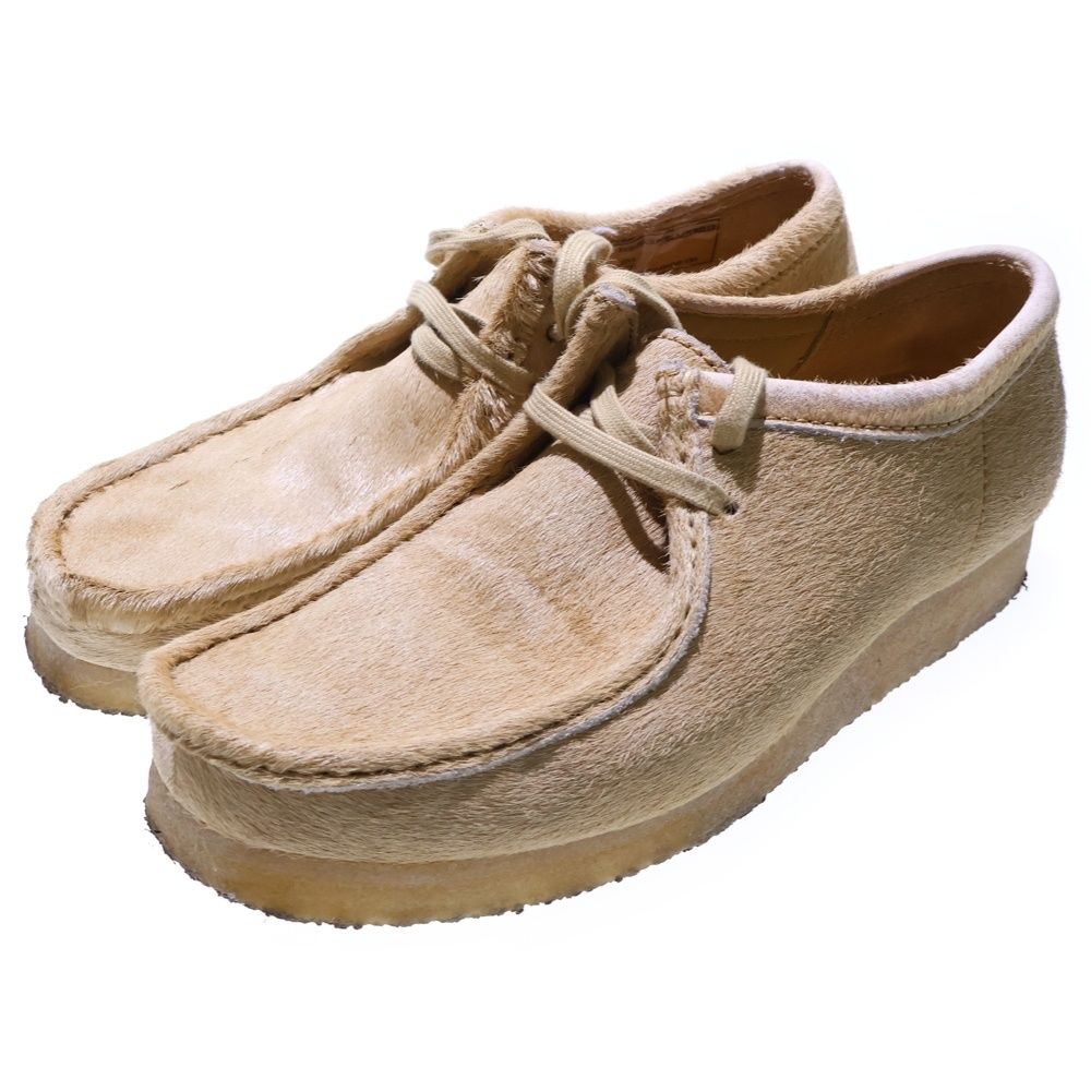 Clarks クラークス Wallabee ワラビー ローカットシューズ ベージュ 11826