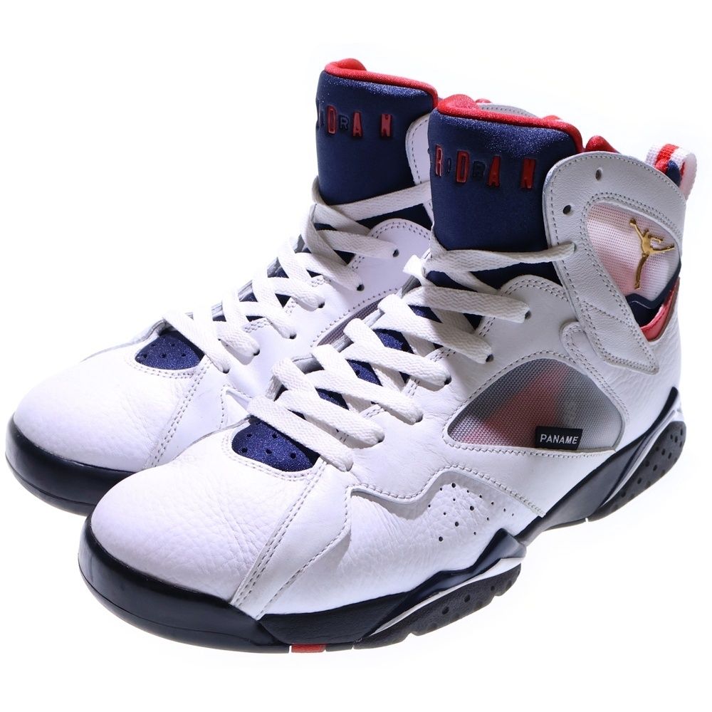 NIKE ナイキ ×PSG AIR JORDAN 7 RETRO パリサンジェルマン エアジョーダン7 レトロ ハイカットスニーカー ホワイト US 10 28 cm CZ 0789-105
