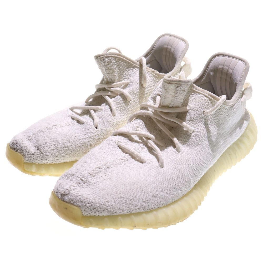 adidas アディダス YEEZY BOOST 350 V 2 CREAM WHITE イージーブースト クリームホワイト ローカットスニーカー ホワイト US 9 27 cm CP 9366