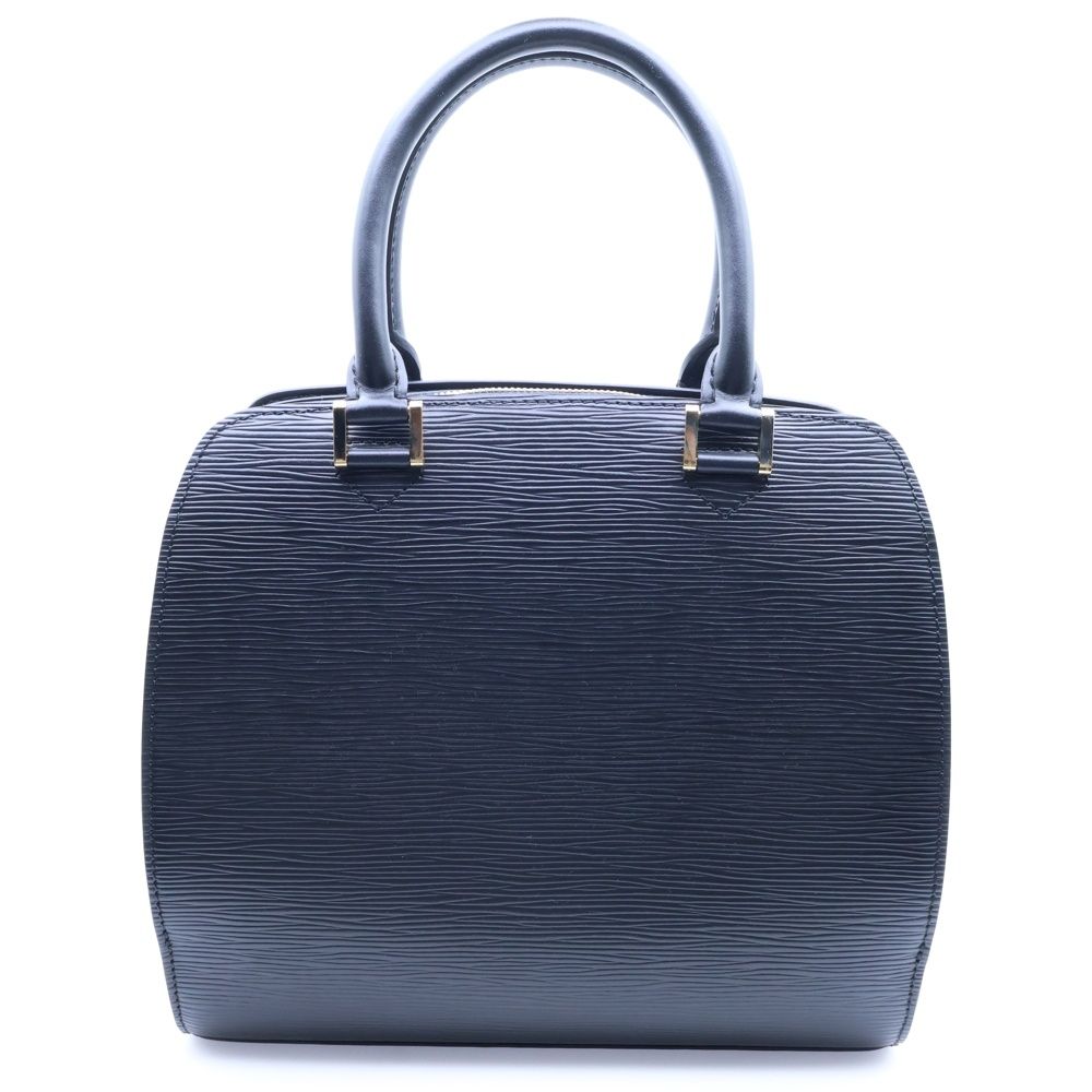 LOUIS VUITTON ルイヴィトン LV エピ ポンヌフ ノワール レザーハンドバッグ ブラック M52052