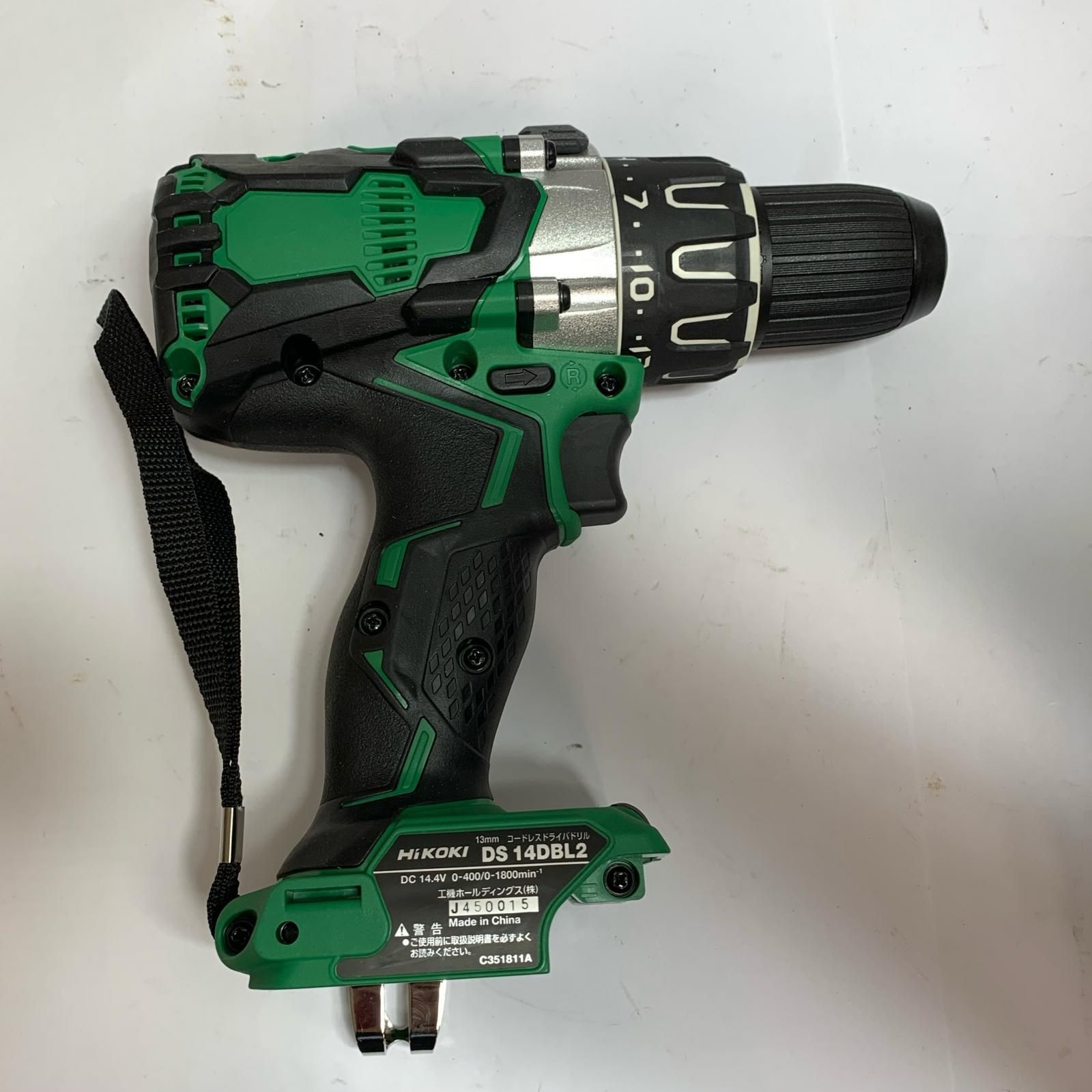 ♭♭HiKOKI ハイコーキ 13mm コードレスドライバドリル DS14DBL2