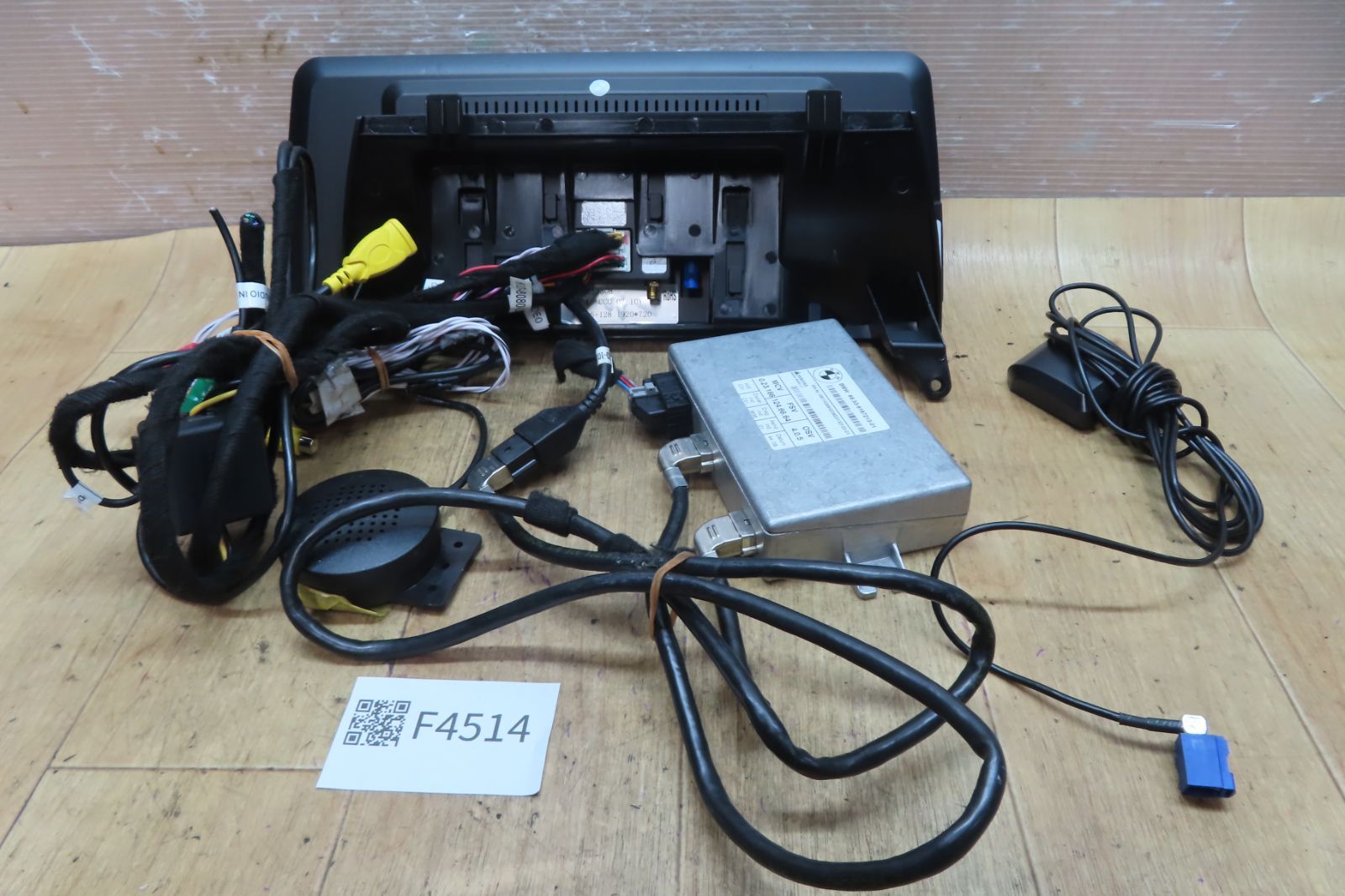 付 F4514 BMW X5 E70 X6 E71 3308 X5 X6 CCC 07-10Y アンドロイドナビ カーナビ ナビ 取り外すまで正常稼働 BRIGHTFACE_UK