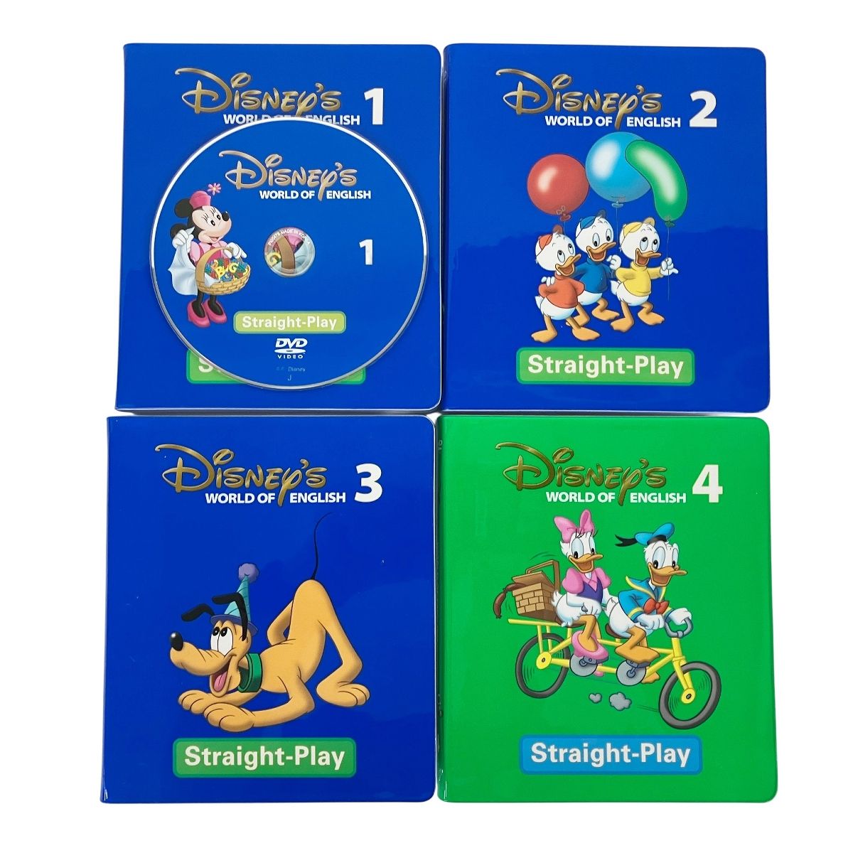DWE ストレートプレイ DVD版 2016年頃 ディズニーワールドオブイングリッシュ 英語 教材