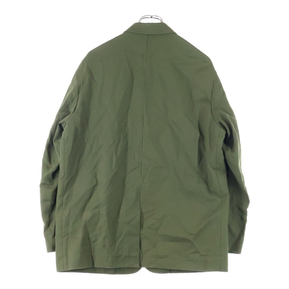 Graphpaper グラフペーパー Suvin Double Weave Jacket スビン ダブルウェーブ テーラードジャケット カーキ GM233-20087B
