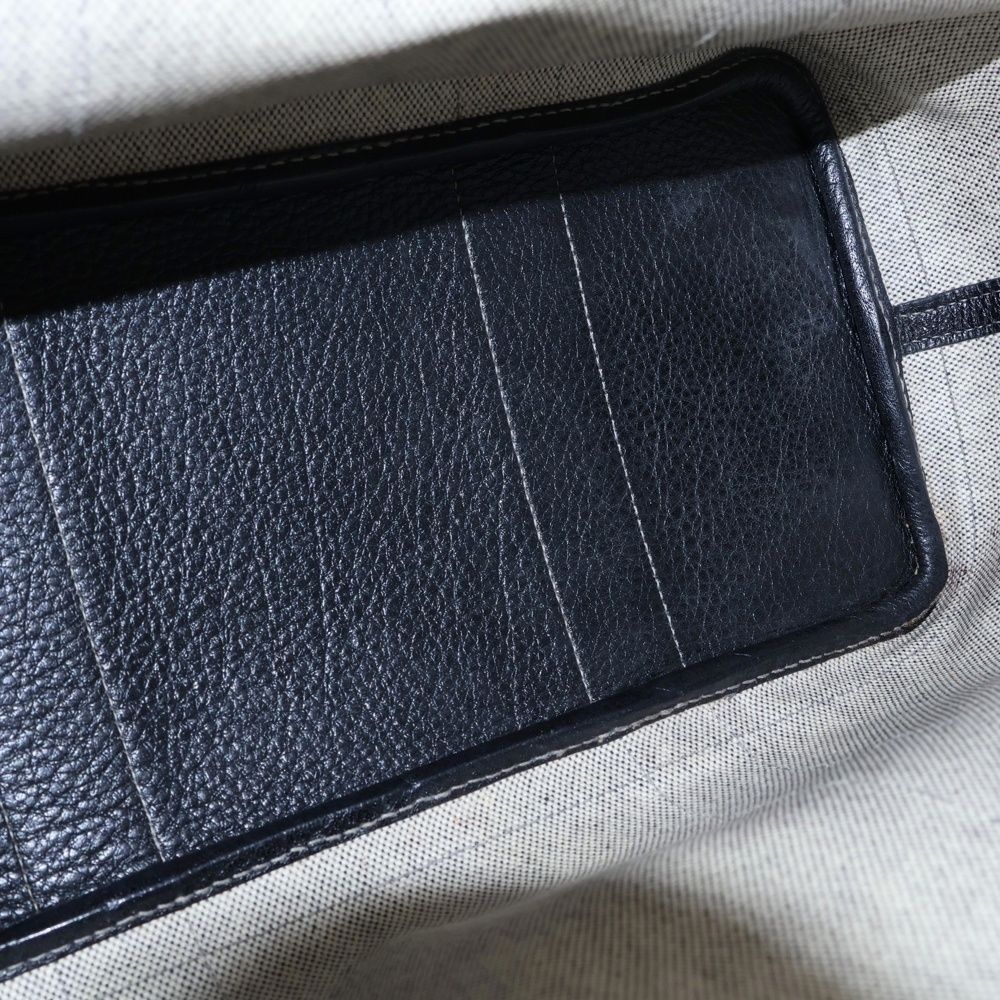 ハンドバッグ ブラック×アイボリー