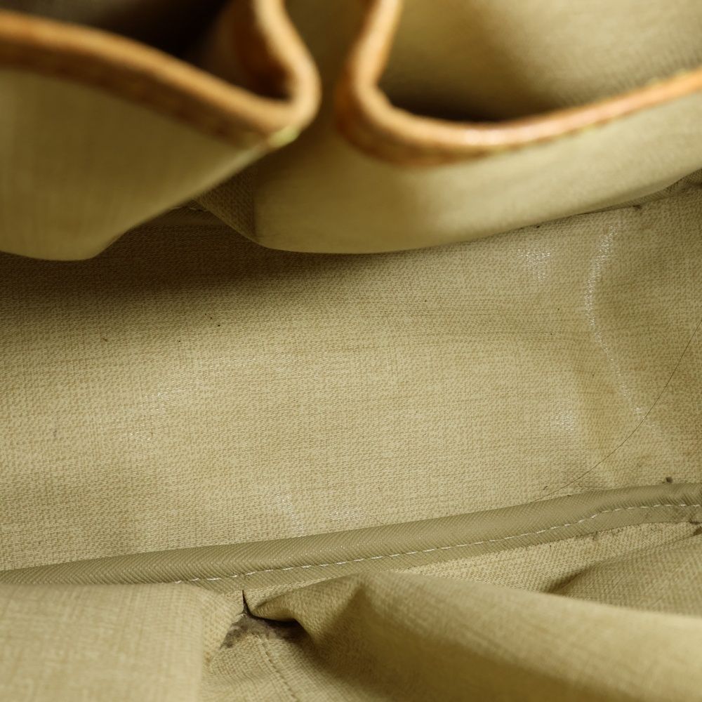 LOUIS VUITTON ルイヴィトン モノグラム トゥルーヴィル ハンドバッグ ブラウン ゴールド金具 レザー×PVC M42228 DECORATOM_COM_BR