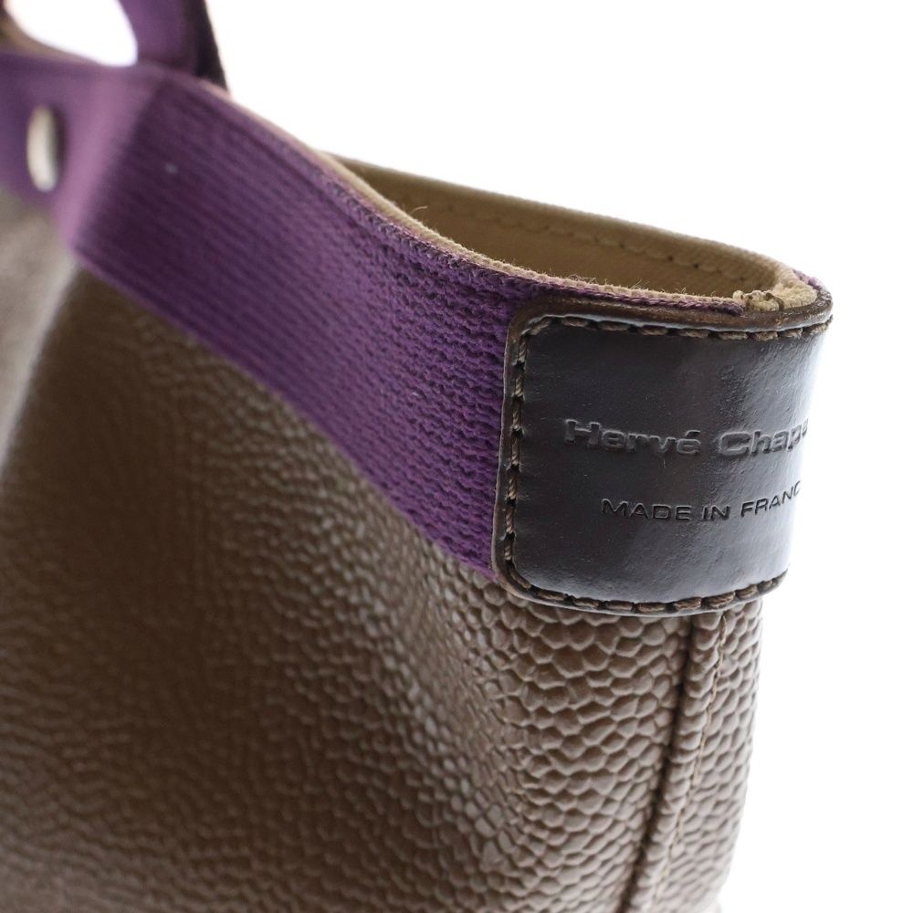 herve chapelier エルベシャプリエ コーテッドキャンバス ハンドバッグ ブラウン 707GP DECORATOM_COM_BR