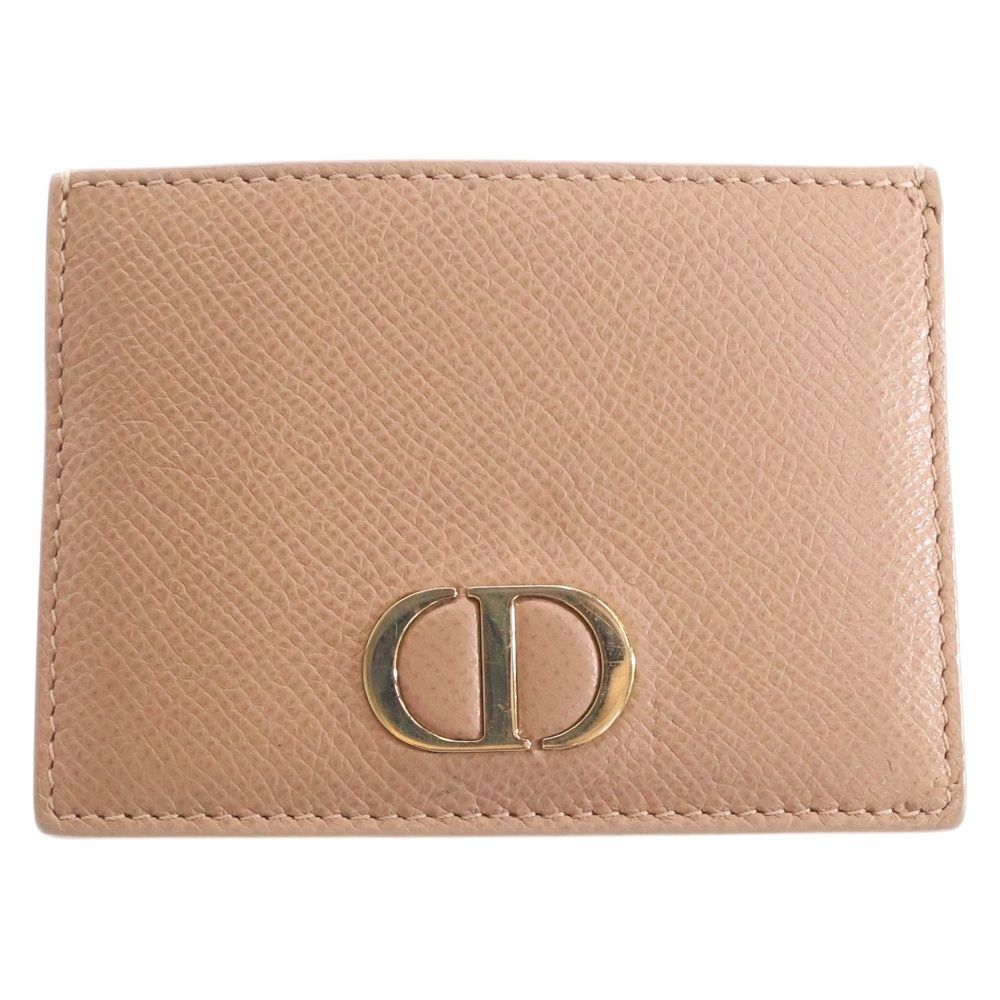 DIOR ディオール 30 MONTAIGNE カードホルダー カードケース ピンク 43-MA-0260