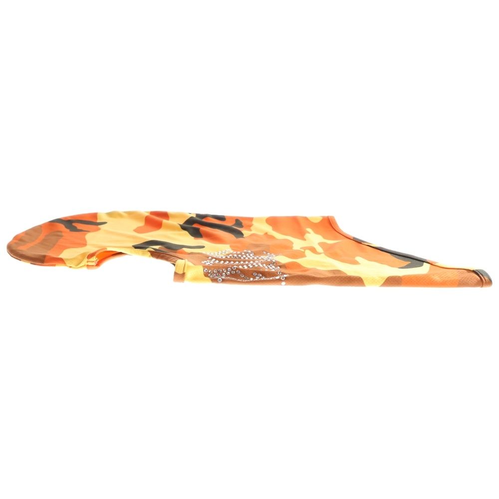 SUPREME シュプリーム 24 AW Rhinestone Balaclava カモフラージュ柄 ラインストーン付き クラバ オレンジ
