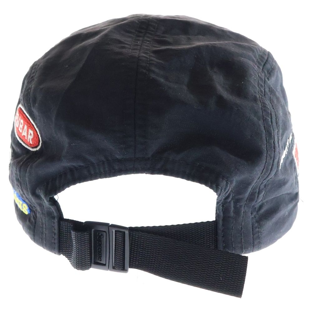 SUPREME シュプリーム 20 SS Trail Camp Cap トレイル キャンプ キャップ ワッペン付き 帽子 ブラック