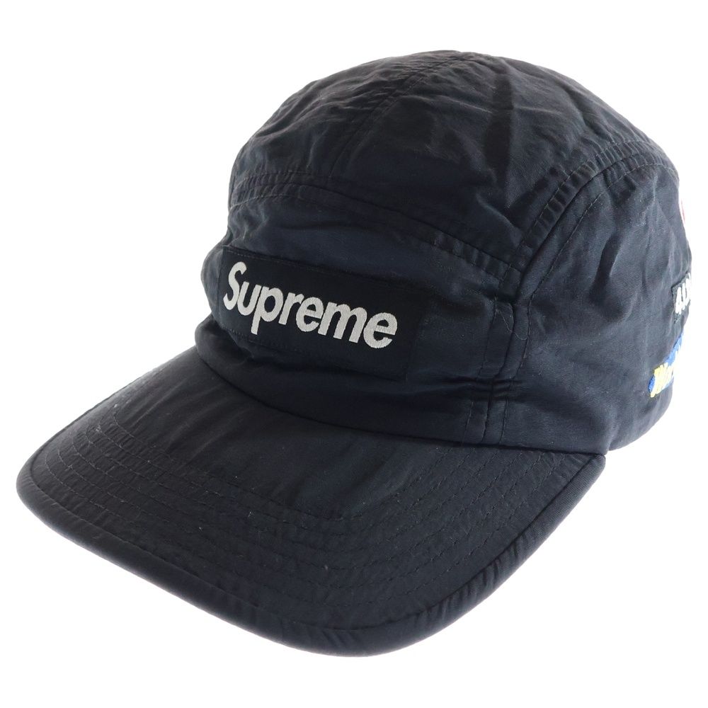 SUPREME シュプリーム 20SS Trail Camp Cap トレイル キャンプ キャップ ワッペン付き キャップ 帽子 ブラック