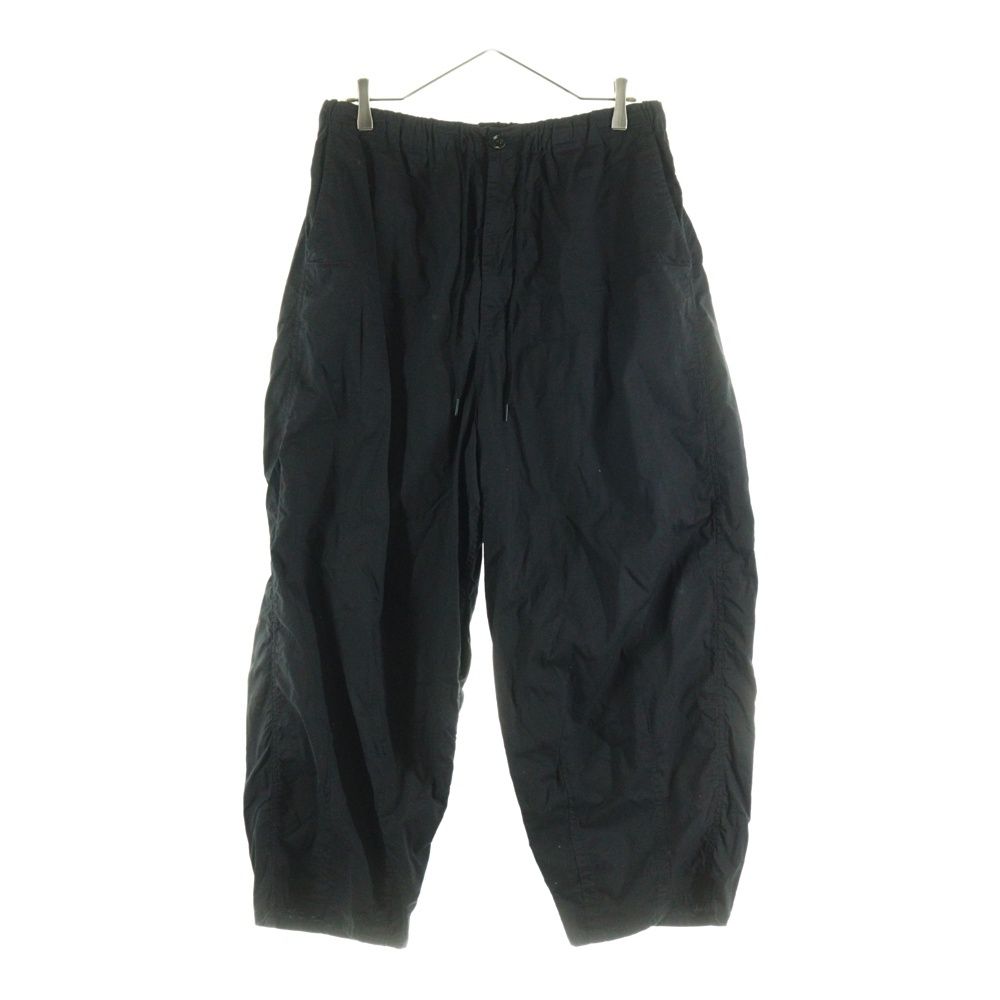 Graphpaper グラフペーパー 25SS Garment Dyed Typewriter Parachute Pants ガーメント コットンタイプラーイター パラシュートパンツ ブラック GM251-40090B