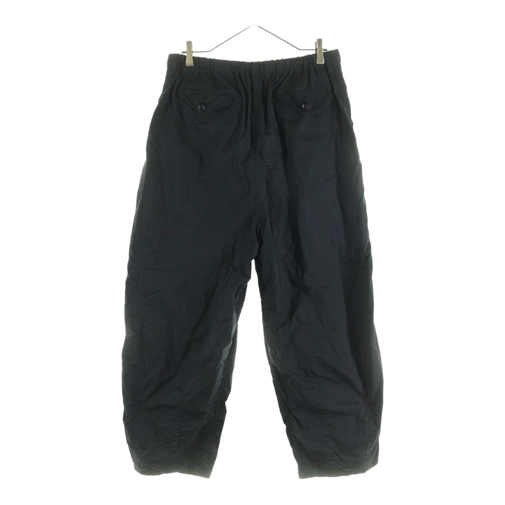 Graphpaper グラフペーパー 25 SS Garment Dyed Typewriter Parachute Pants ガーメント コットンタイプラーイター パラシュートパンツ ブラック GM 251-40090 B