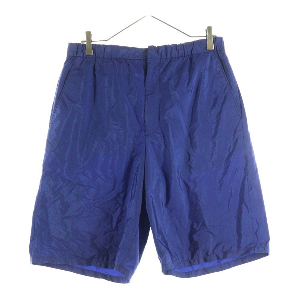 PRADA プラダ RE-NYLON三角プレートハーフパンツ ネイビー SPH153 S212 1WQ9