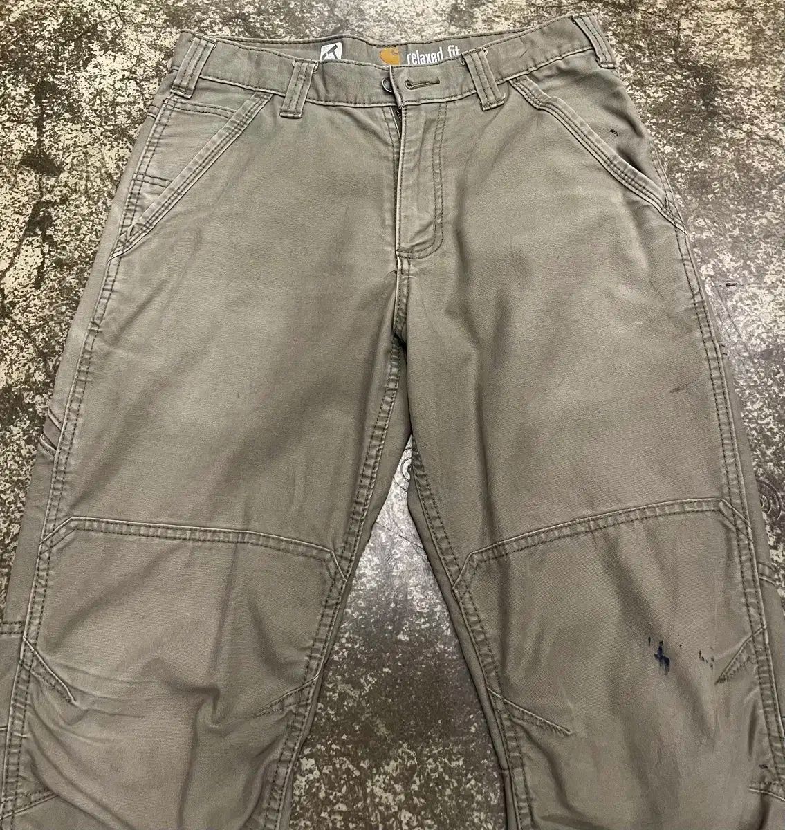 シングルニー パンツ