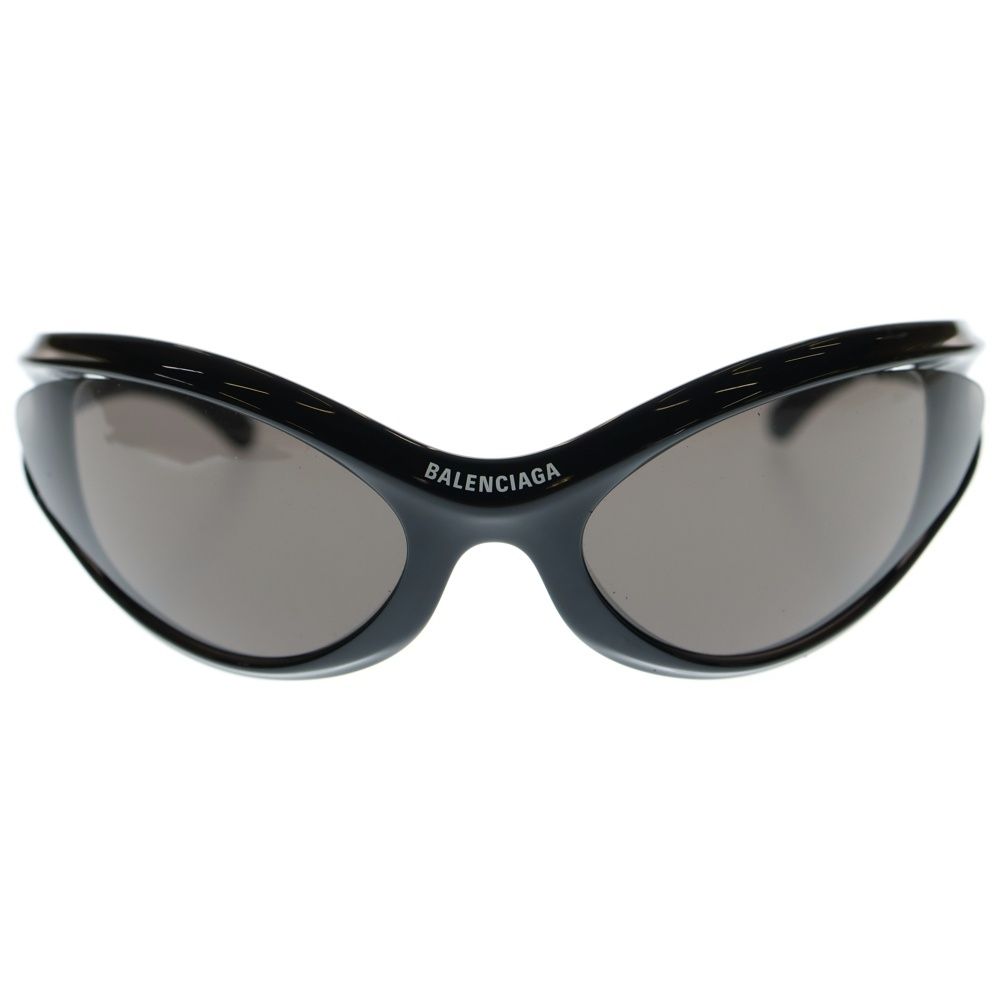 BALENCIAGA バレンシアガ DYNAMO ROUND スモークレンズ サングラス 眼鏡 BB0317S ブラック