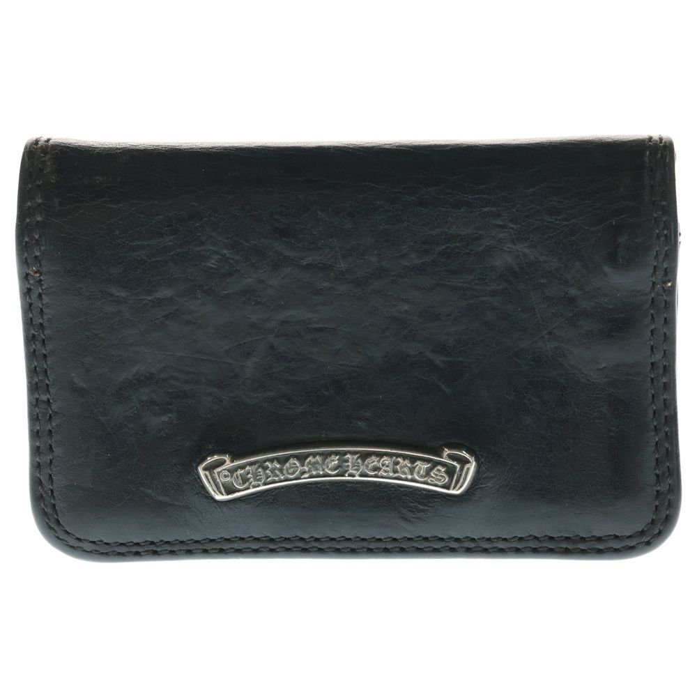 CHROME HEARTS クロムハーツ CARD CASE グロメット付きレザーカードケース