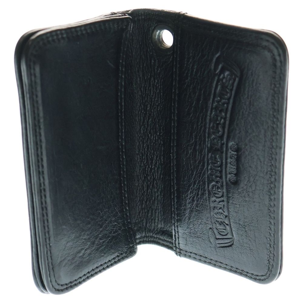 CHROME HEARTS クロムハーツ CARD CASE グロメット付きレザーカードケース 名刺入れ 小物