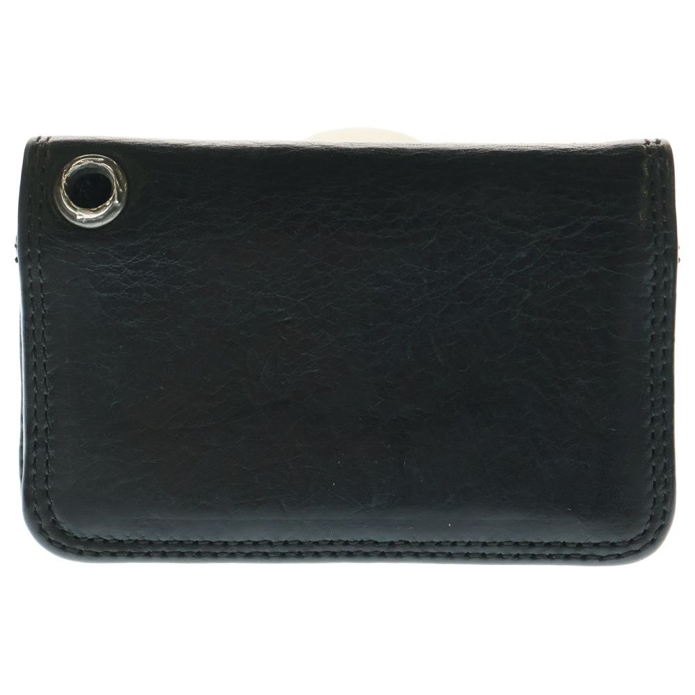 CHROME HEARTS クロムハーツ CARD CASE グロメット付きレザーカードケース