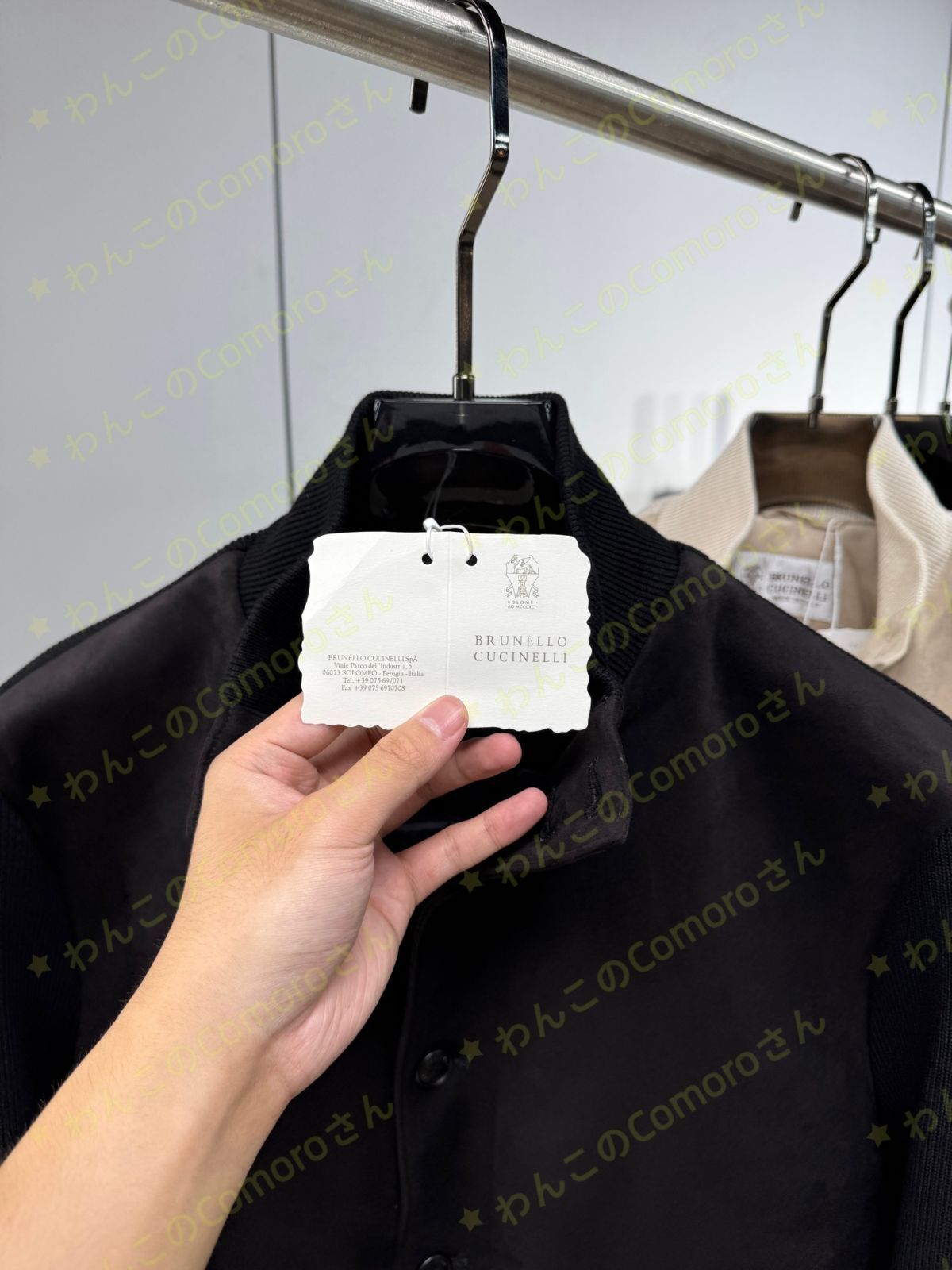 ブルネロクチネリ メンズダウンジャケット