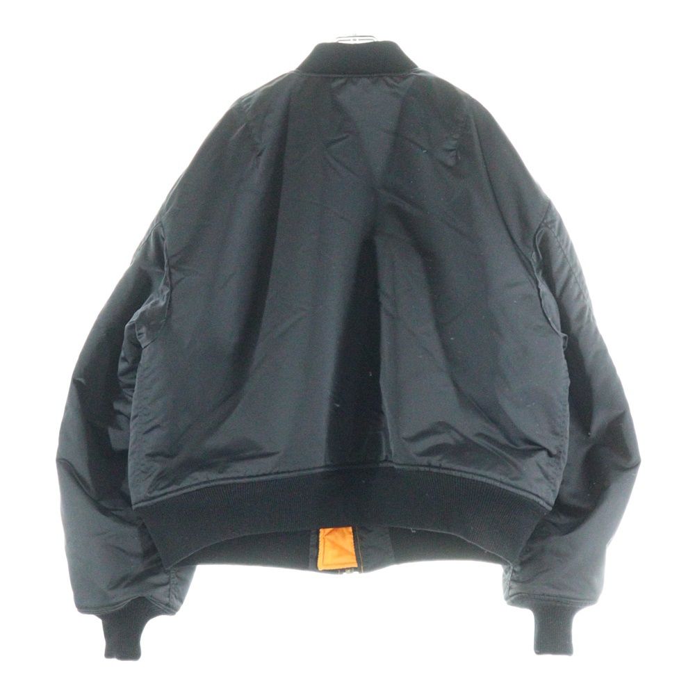 SAINT MICHAEL セントマイケル 24AW NO DAMEGE MA-1 ノーダメージMA-1 リバーシブルボンバージャケット ブラック オレンジ SM-YS1-0000-063