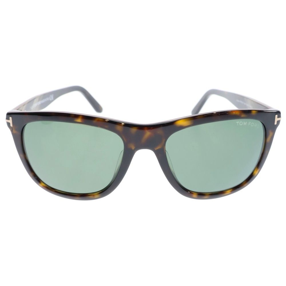 TOM FORD トムフォード サングラス ブラウンフレーム グリーンレンズ TF500