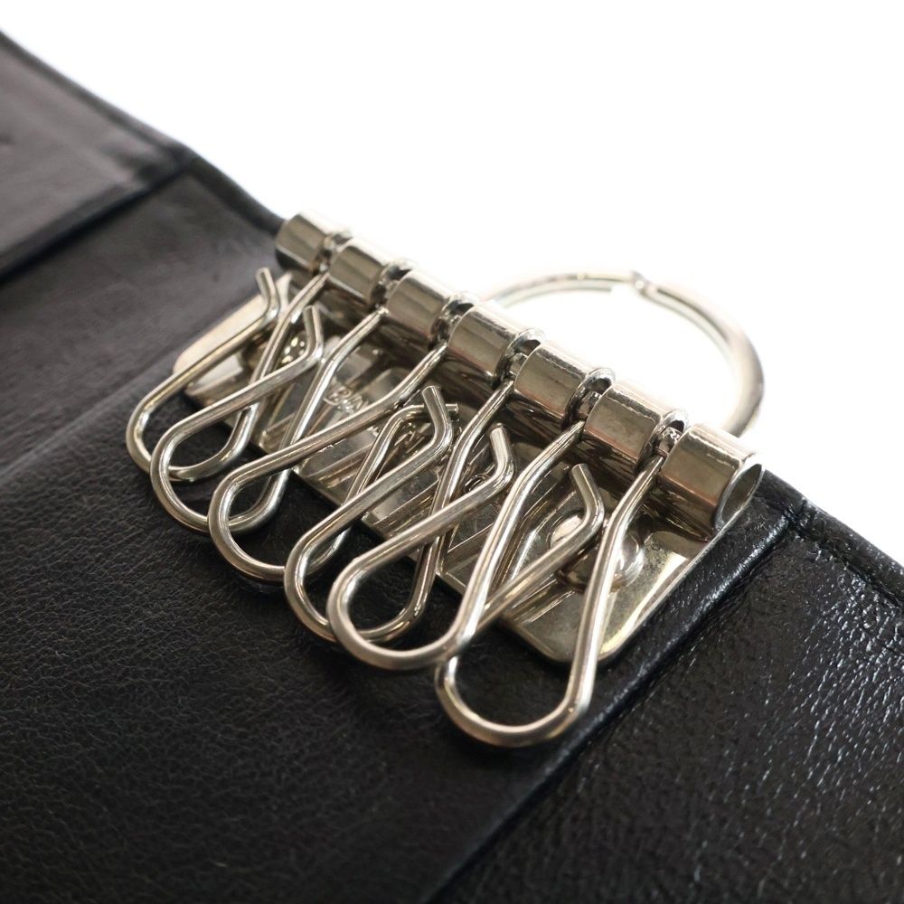 BALENCIAGA (バレンシアガ) CASH KEYCASE ロゴ キャッシュ 6連 レザー
