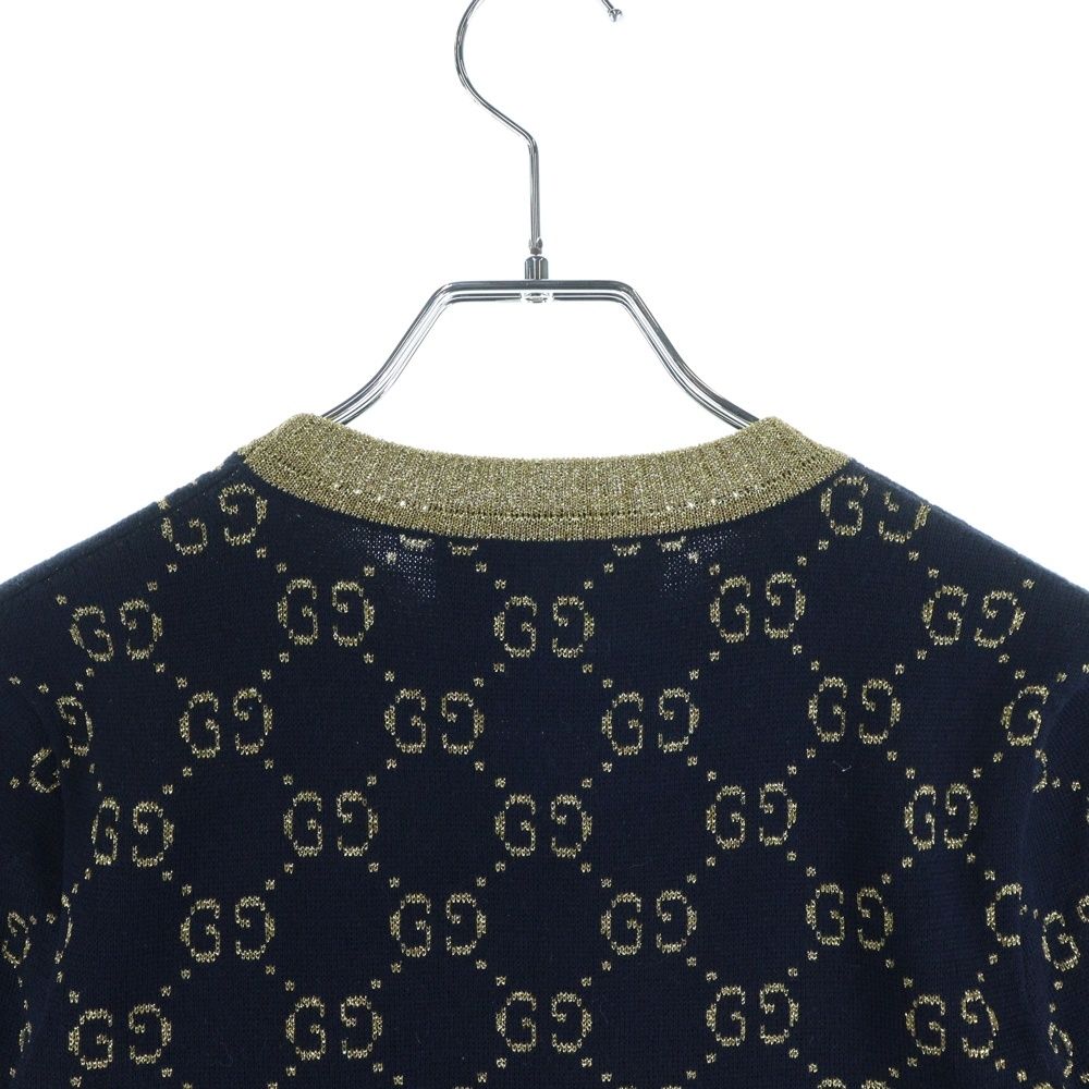 GGコットンラメ ニット