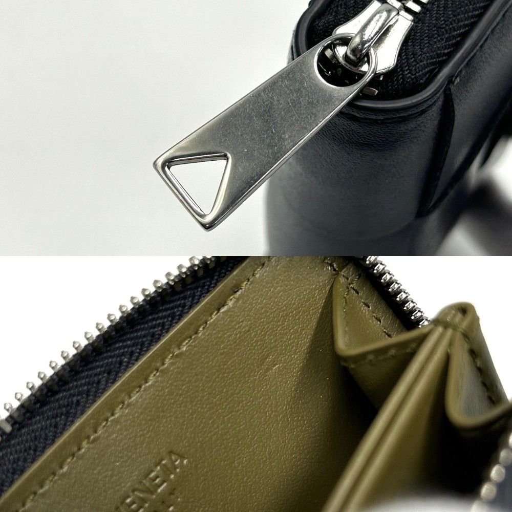 カーキ シルバー金具