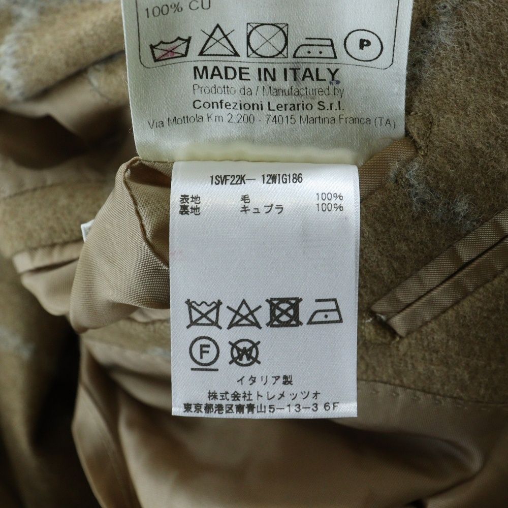 ノッチドラペル ウール