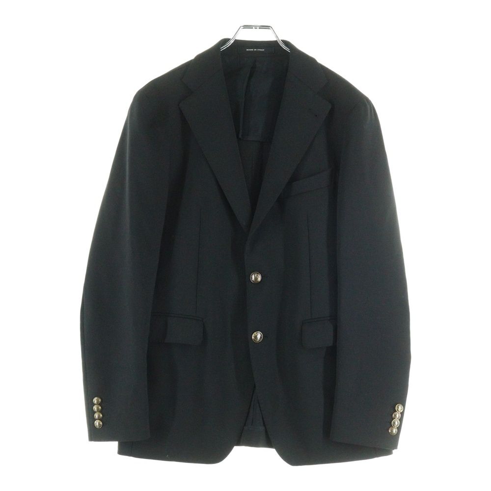 TAGLIATORE タリアトーレ メタルボタン ノッチドラペル ウール 2B テーラードジャケット ブラック 1SVS22B
