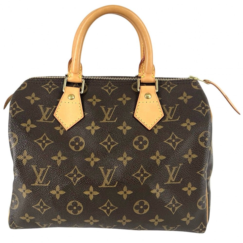 ルイヴィトン ハンドバッグ レディース モノグラム スピーディ25 ミニボストンバッグ Speedy25 LOUIS VUITTON M41528 ブラウン 茶 ゴールド金具 品