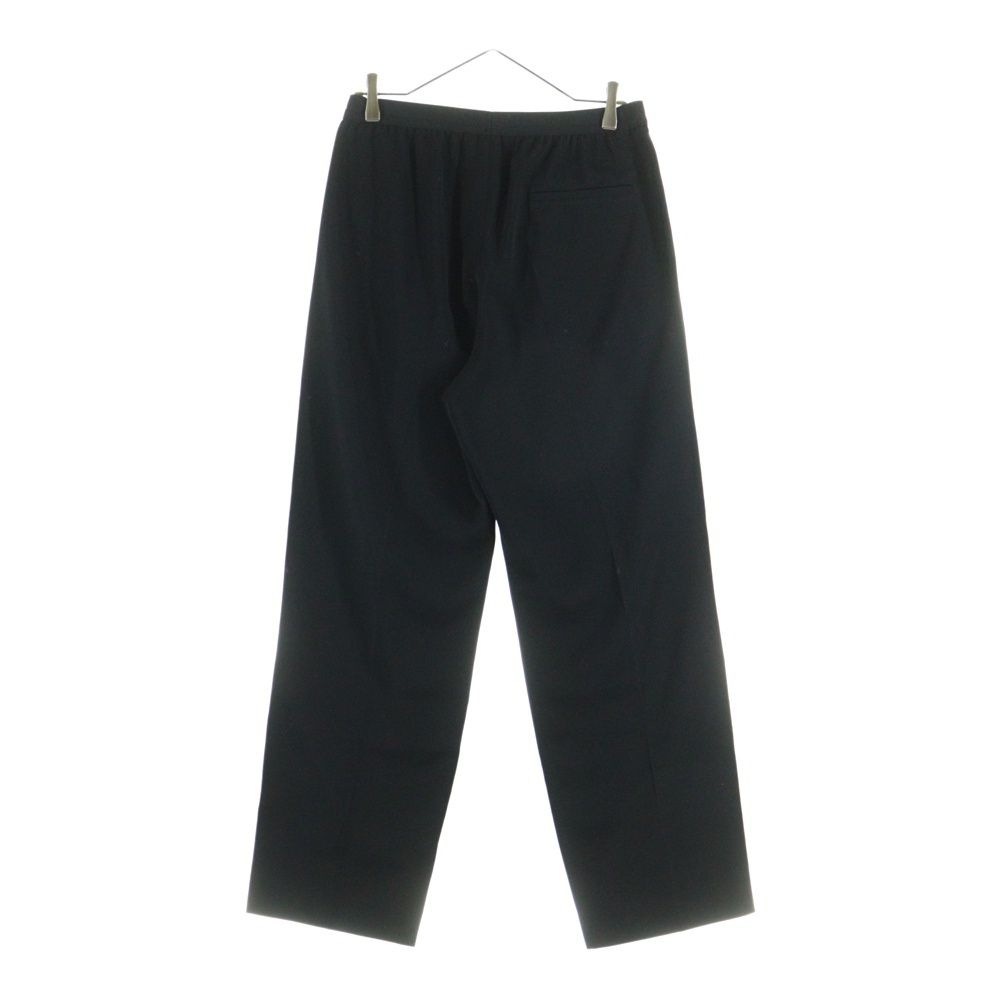 バレンシアガ ロゴウエストゴム エラスティック イージー スラックスパンツ ブラック 608972 TB 011
