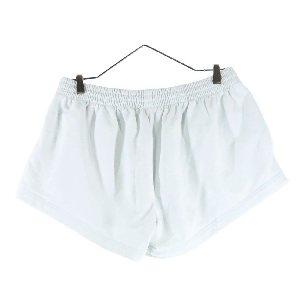 バレンシアガ 23 SS ドローストリング ランニング スウェット ハーフパンツ ショーツ ライトブルー 744725