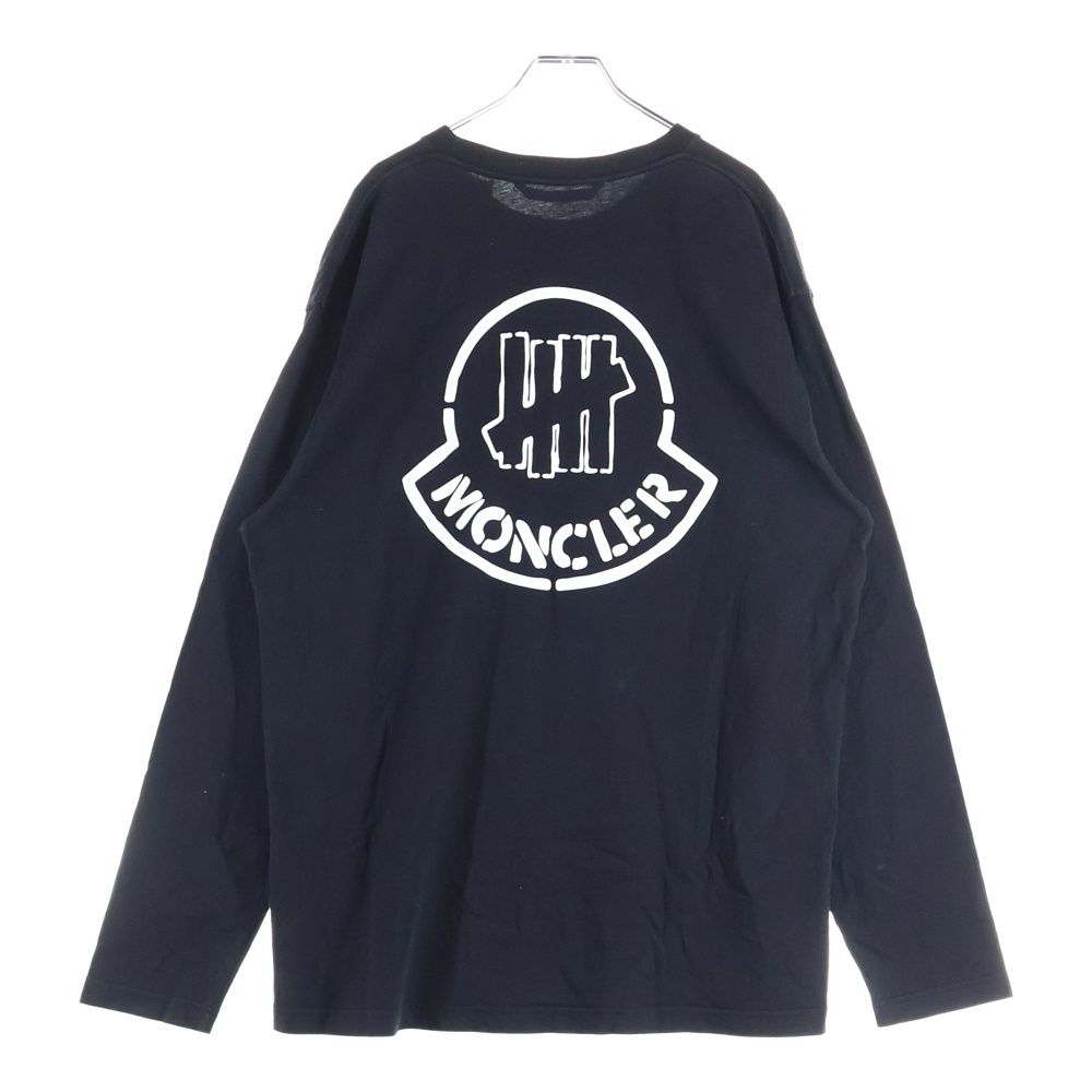 MONCLER GENIUS モンクレール ジーニアス ×UNDEFEATED MAGLIA T-SHIRT ロンT 長袖 クルーネック ブラック F20928D70510