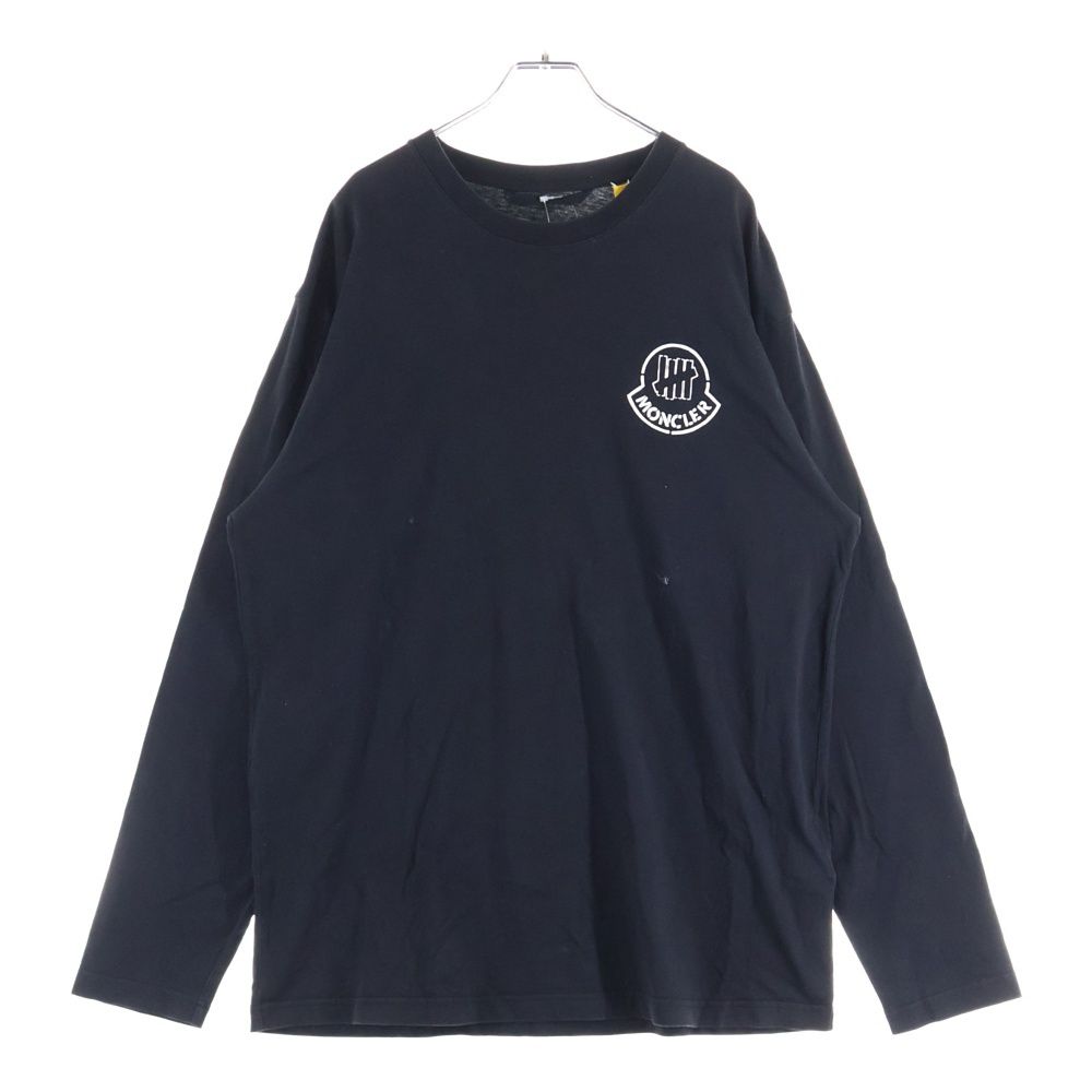 MONCLER GENIUS モンクレール ジーニアス ×UNDEFEATED MAGLIA T-SHIRT ロンT 長袖 クルーネック ブラック F20928D70510