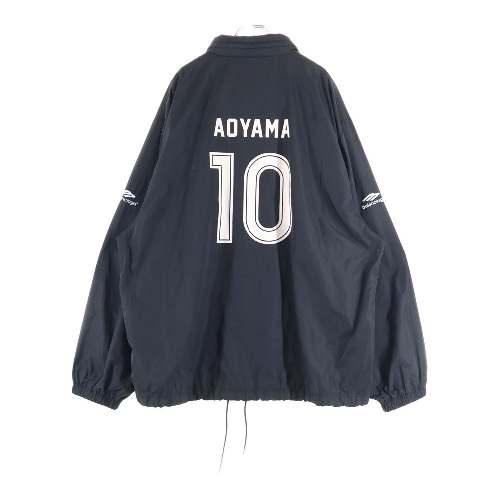BALENCIAGA バレンシアガ 24SS AOYAMA SOCCER TRACKSUIT 青山 サッカー ナイロン トラックジャケット ブラック 780817 TPOO6