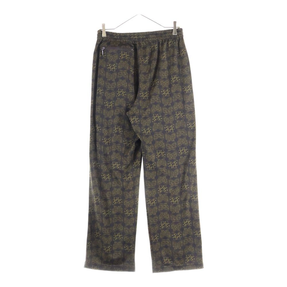 Needles ニードルス Track Pant Bright Jersey 総柄 ジャージパンツ トラックパンツ ブラウン IN 406