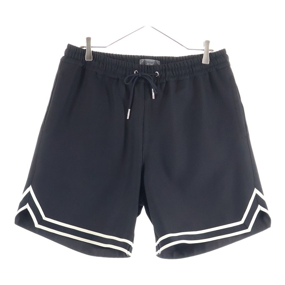 KITH キス Double Weave Curtis Short ハーフパンツ ショーツ ブラック 25-032-060-0000-1-0
