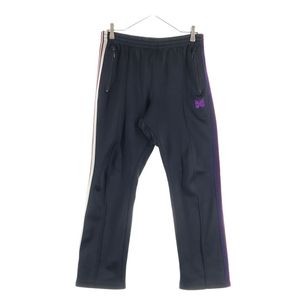 Needles ニードルス NARROW TRACK PANT ナロー サイドライン トラックパンツ ジョガーパンツ ブラック