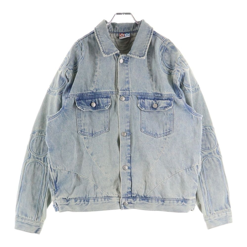 VANDY THE PINK バンディーザピンク RIDER DENIM JACKET LIGHT BLUE ライダー デニム ジャケット インディゴ VD5056-113
