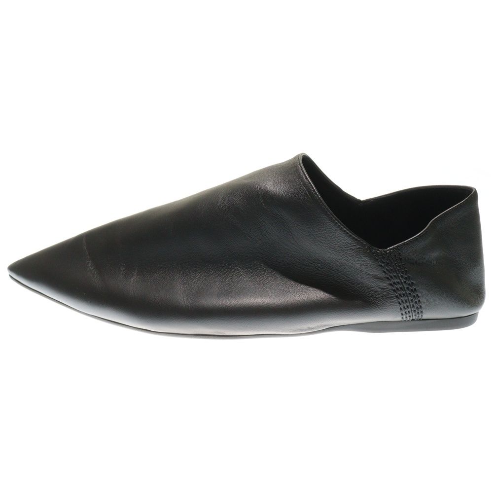 BALENCIAGA バレンシアガ FLAT MULE SMOOTH LAMBSKIN フラットミュール ラムスキンレザーローカットシューズ ブラック 788347