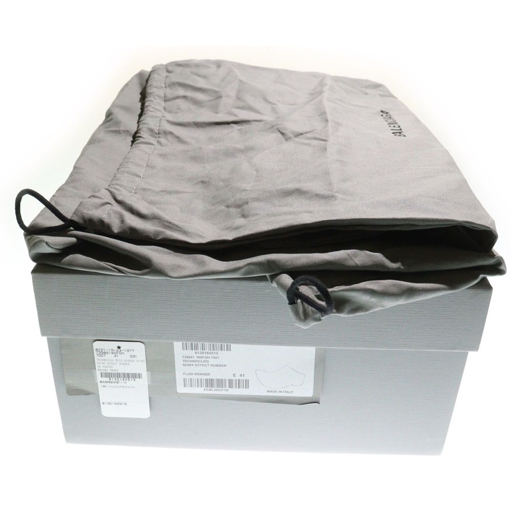 バレンシアガ TECNO CLOG テクノクロッグ ローカットシューズ オレンジ 739861