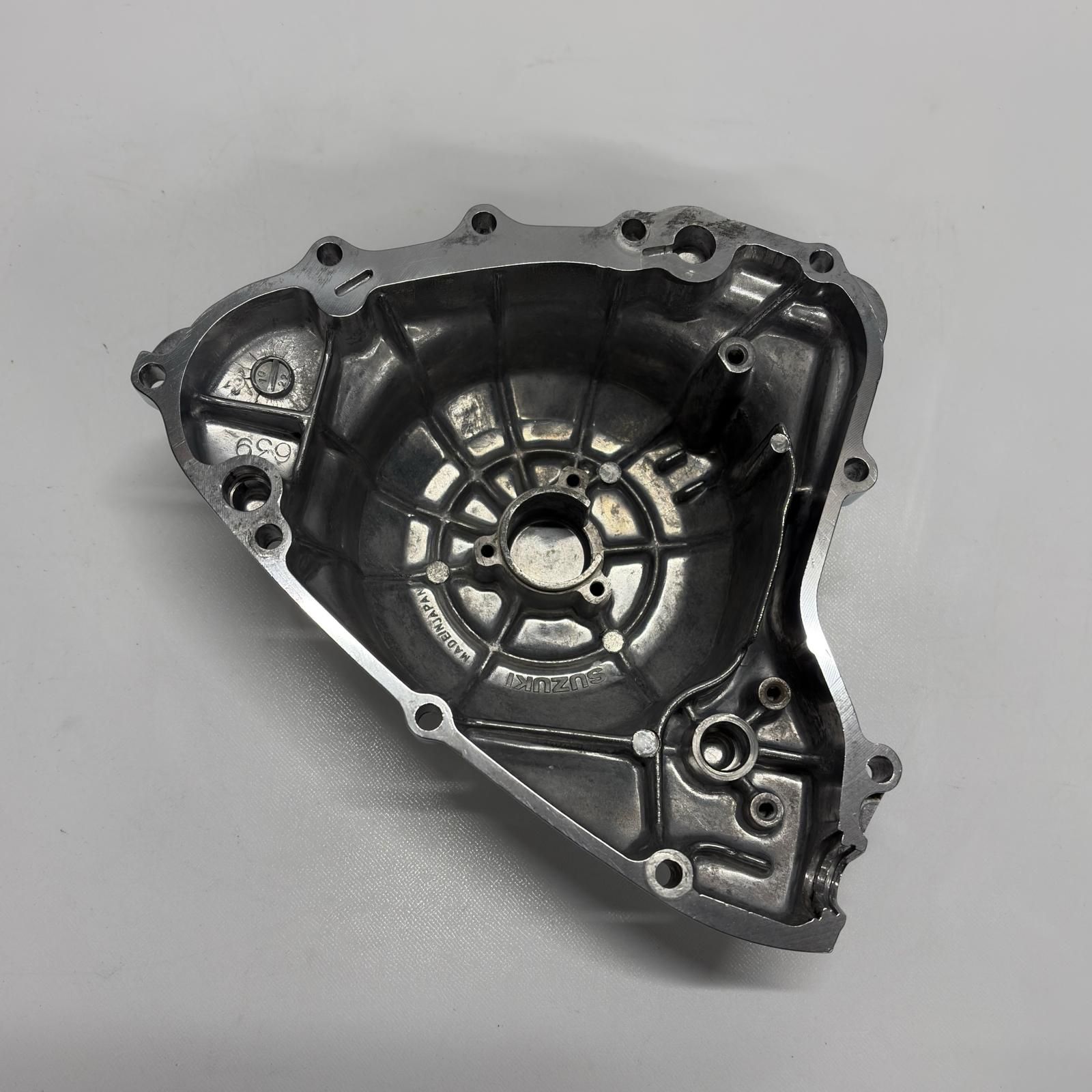 SUZUKI GSX250E ダイナモカバー バレル研磨仕上げ スズキ BRIGHTFACE_UK