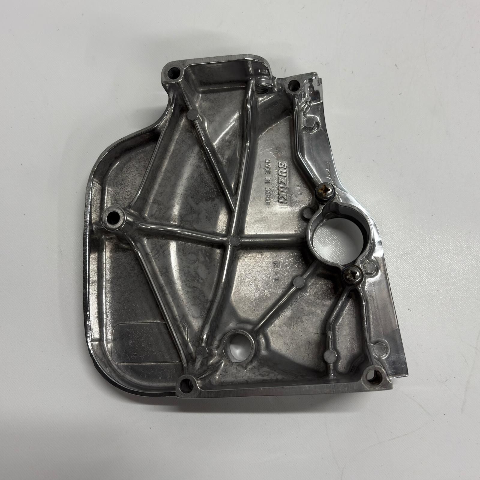 SUZUKI GSX250E スプロケットカバー バレル研磨仕上げ スズキ