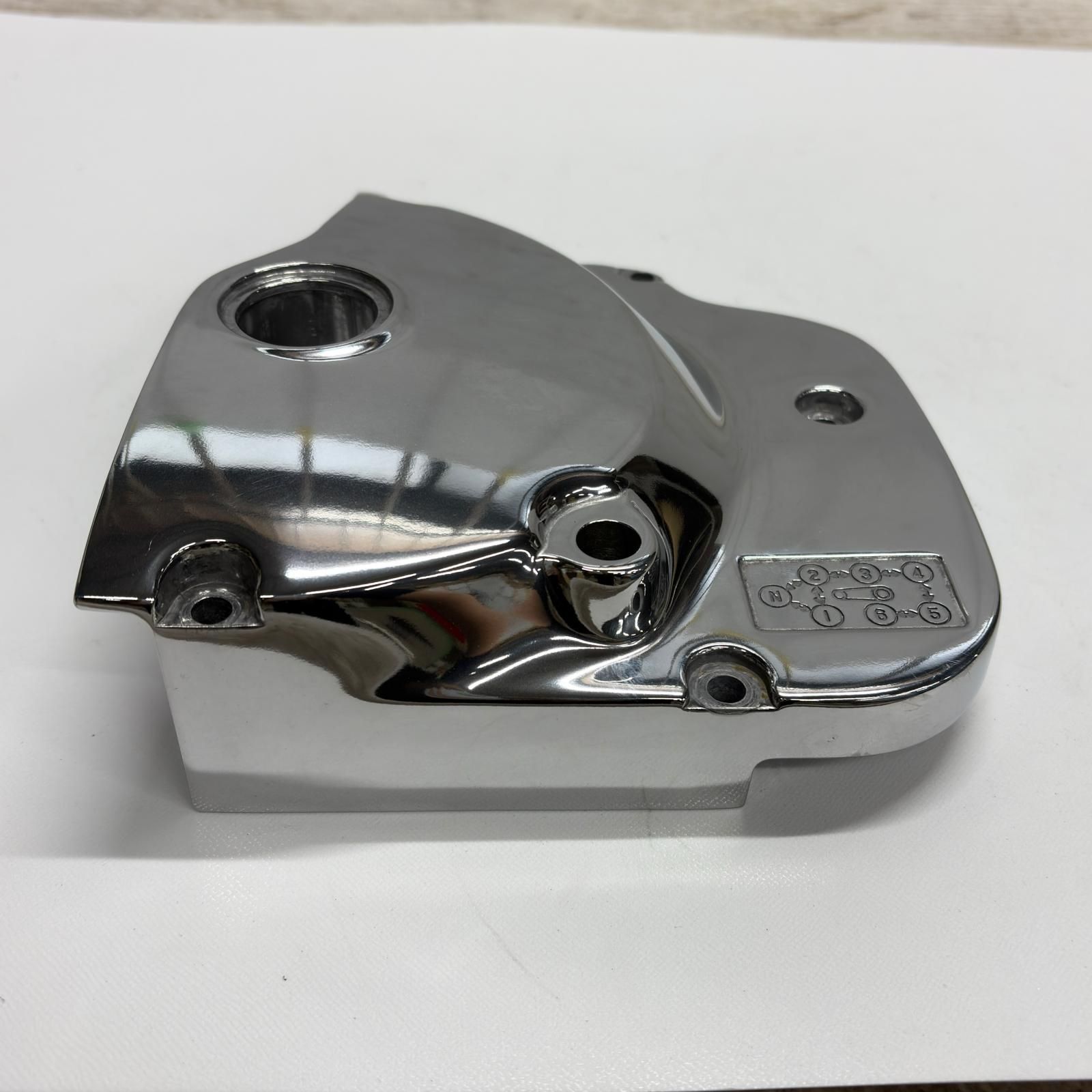 SUZUKI GSX250L スプロケットカバー バレル研磨仕上げ スズキ BRIGHTFACE_UK