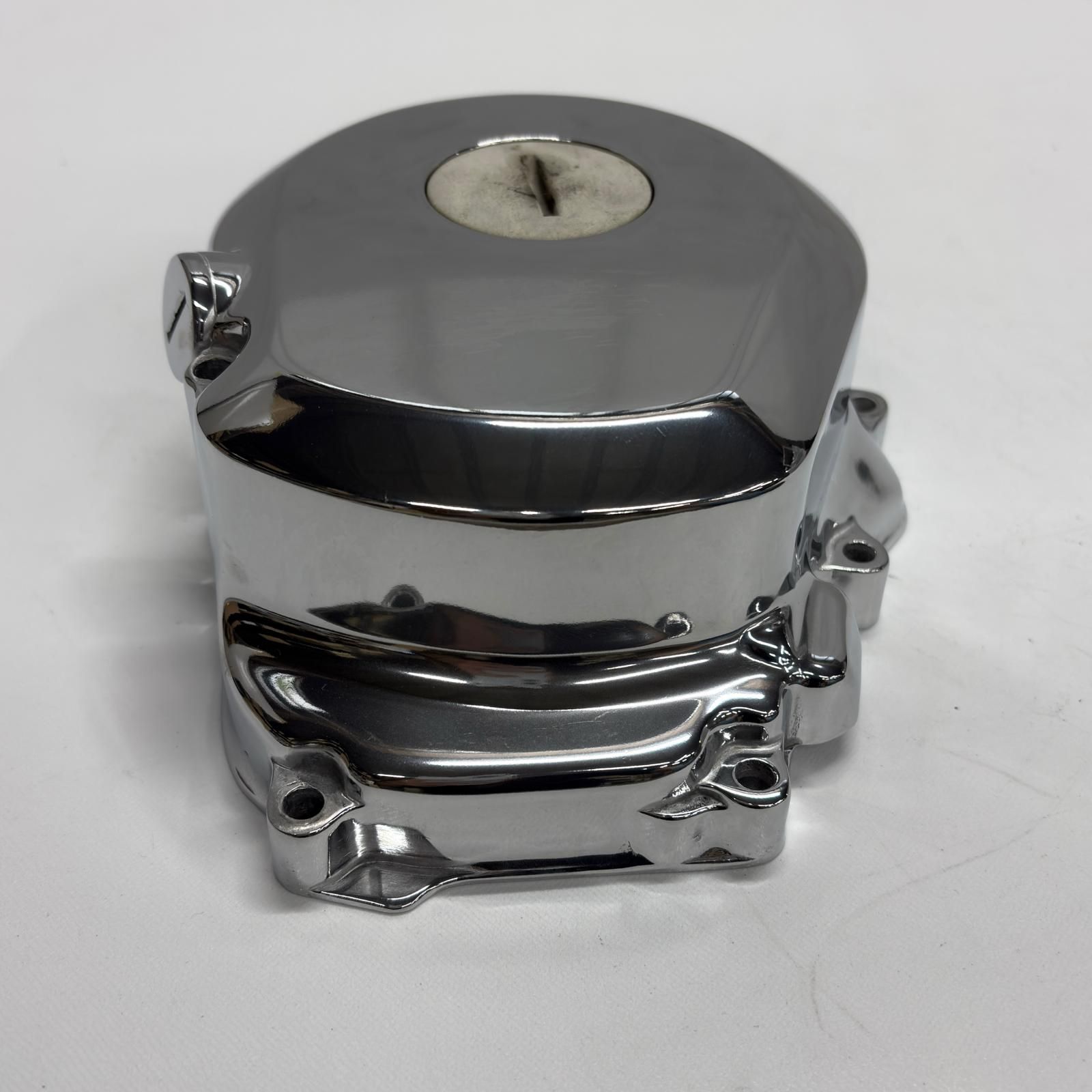 KAWASAKI エリミネーター250 ダイナモカバー バレル研磨仕上げ カワサキ BRIGHTFACE_UK