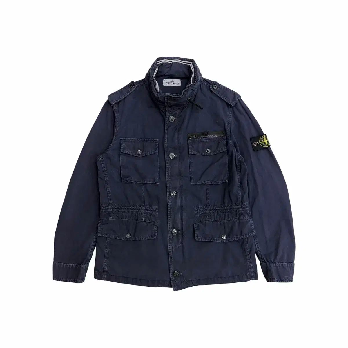 STONE ISLAND ストーンアイランド ARMY TEX ネイビー マウンテンパーカー コットン ウィンドブレーカー ジャケット I